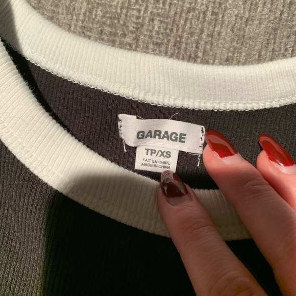 garage cherry rhinestone tank top - Picture 2 of 4